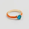 Flash Sale & Other Stories Bague éclatante Orange