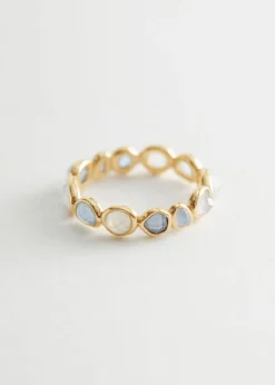 Store & Other Stories Bague En Pierres De Verre Naturelles