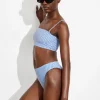 Best & Other Stories Bas De Bikini échancré Carreaux bleus/blancs