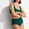 Best & Other Stories Bas De Bikini Texturé Vert foncé