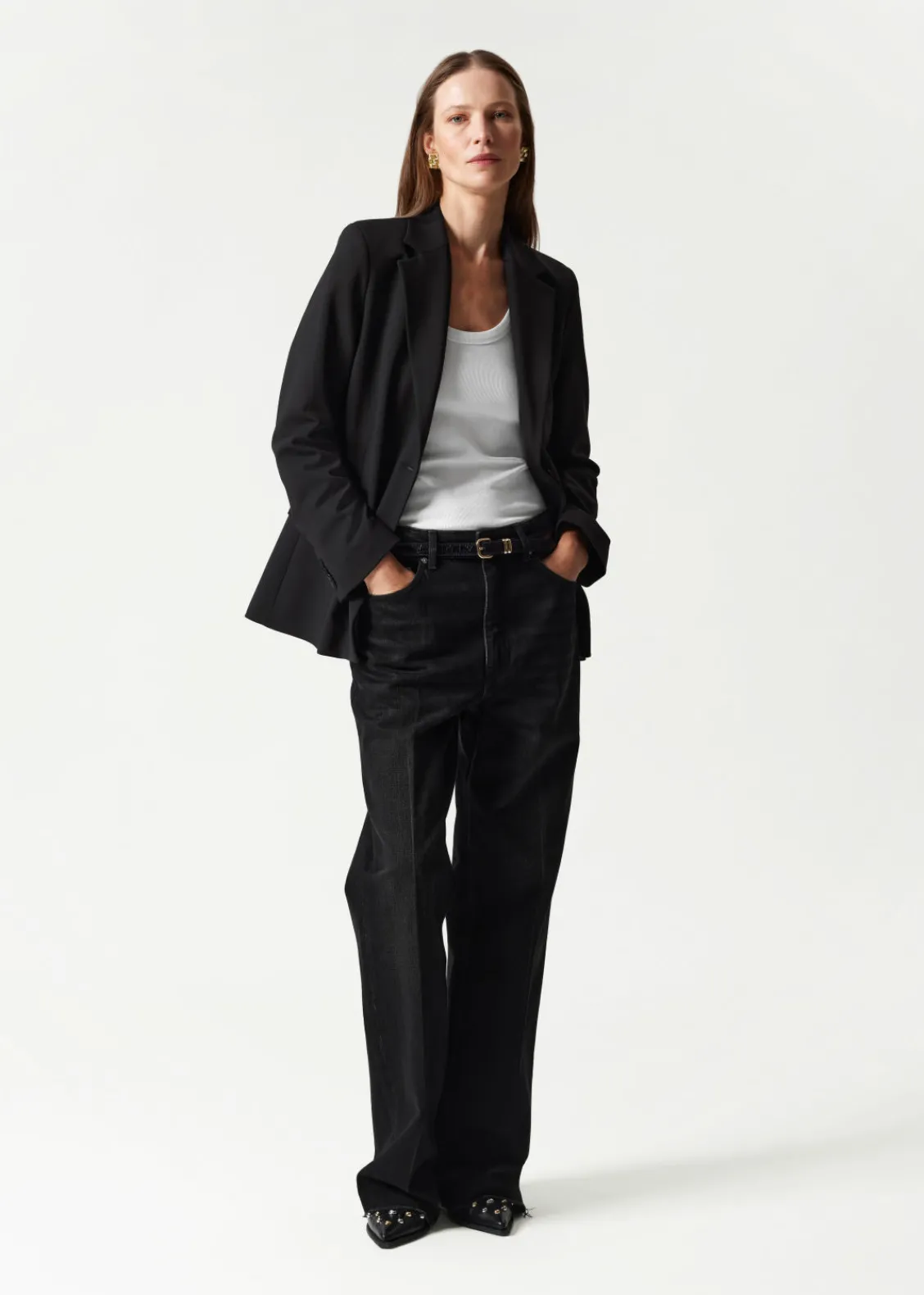 Store & Other Stories Blazer à Boutonnage Simple