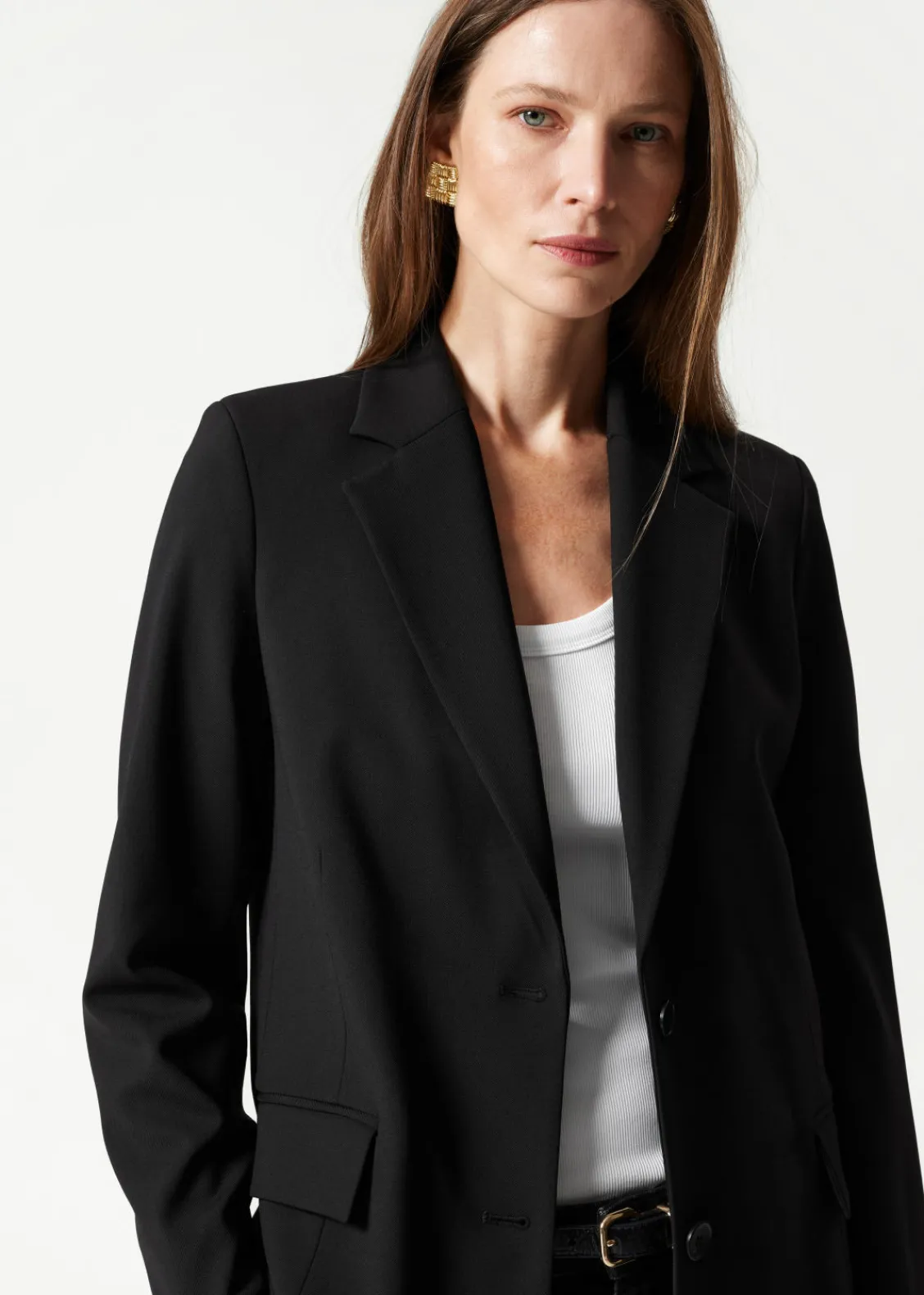 Store & Other Stories Blazer à Boutonnage Simple