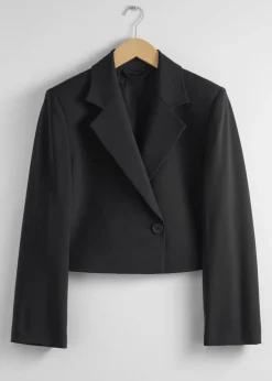 Outlet & Other Stories Blazer Court Noir