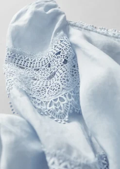 Best & Other Stories Blouse à Bordure En Dentelle