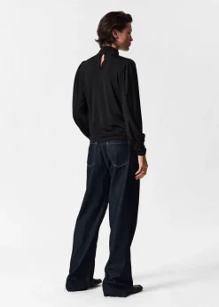 Clearance & Other Stories Blouse à Col Montant