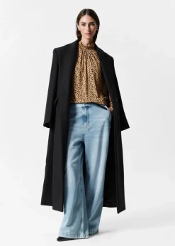Clearance & Other Stories Blouse à Col Montant