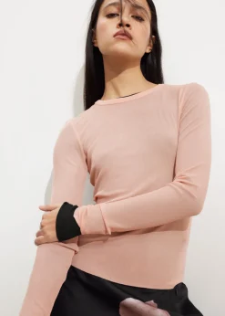 Best & Other Stories Blouse Ajustée En Soie Couleur Mûre
