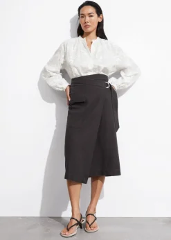 Best & Other Stories Blouse Ample à Fleurs En Appliqué