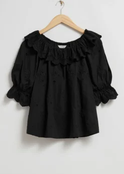 Shop & Other Stories Blouse Brodée