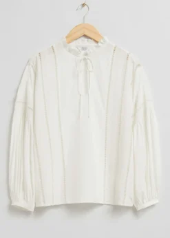 Store & Other Stories Blouse Décontractée Avec Broderies