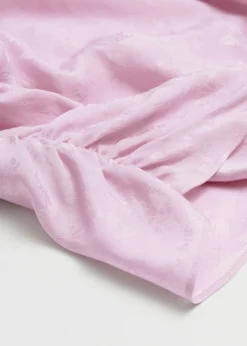 Flash Sale & Other Stories Blouse Drapée Motifs fleuris roses