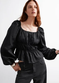 Store & Other Stories Blouse Froncée