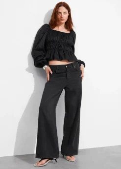 Store & Other Stories Blouse Froncée