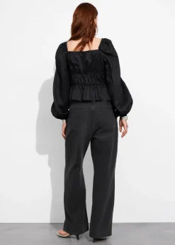 Store & Other Stories Blouse Froncée