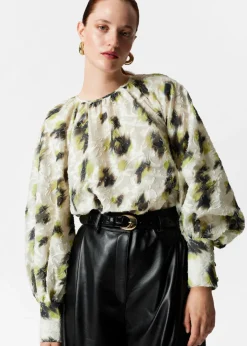 Shop & Other Stories Blouse Imprimée Imprimé blanc