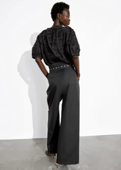 New & Other Stories Blouse Oversize à Manches Ballon
