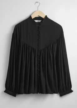 Cheap & Other Stories Blouse Oversize à Volants