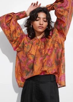 New & Other Stories Blouse Transparente