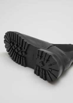 Best & Other Stories Bottes Chelsea En Cuir épais Doublé Noir