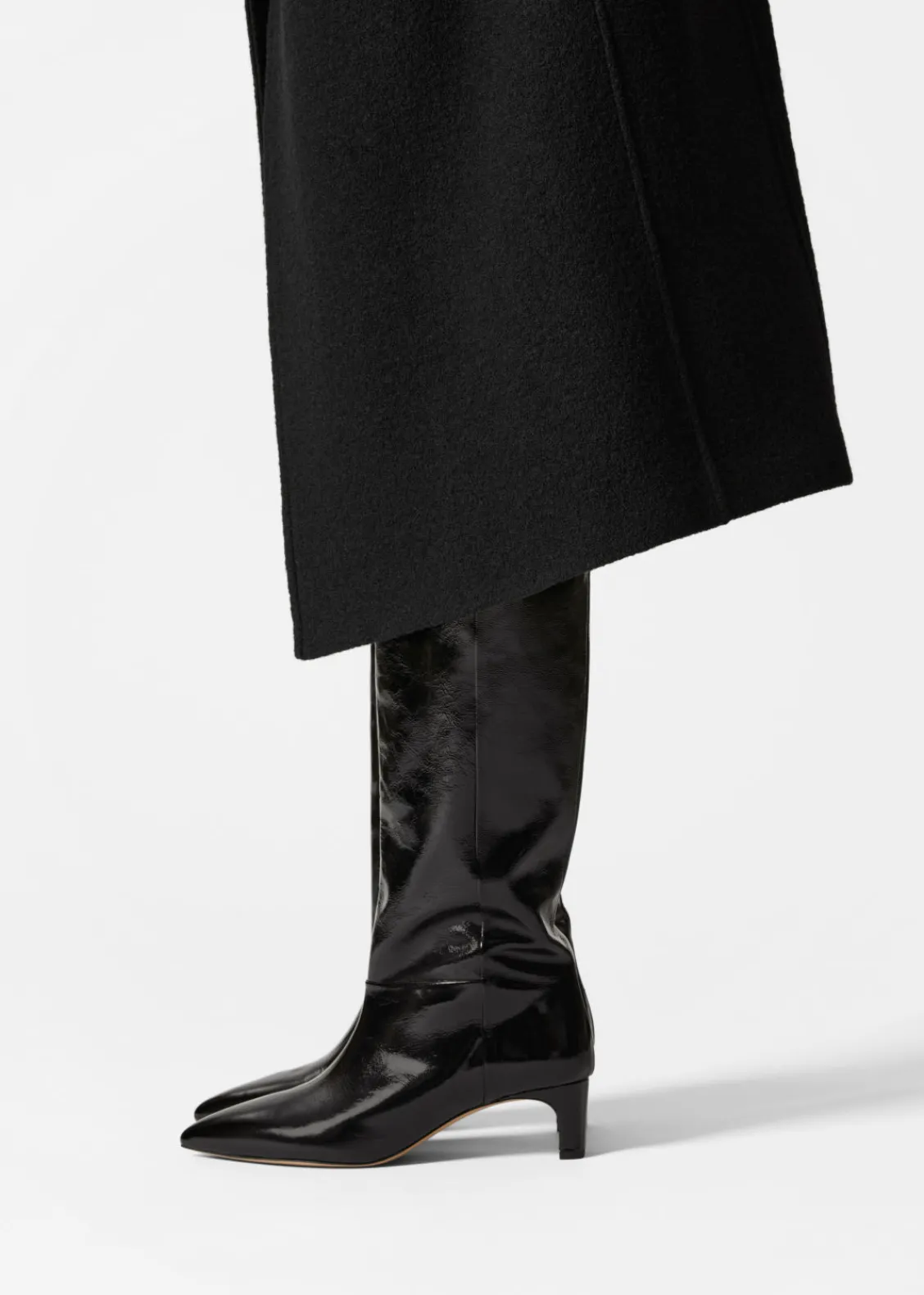 Flash Sale & Other Stories Bottes Hauteur Genou à Bouts Pointus