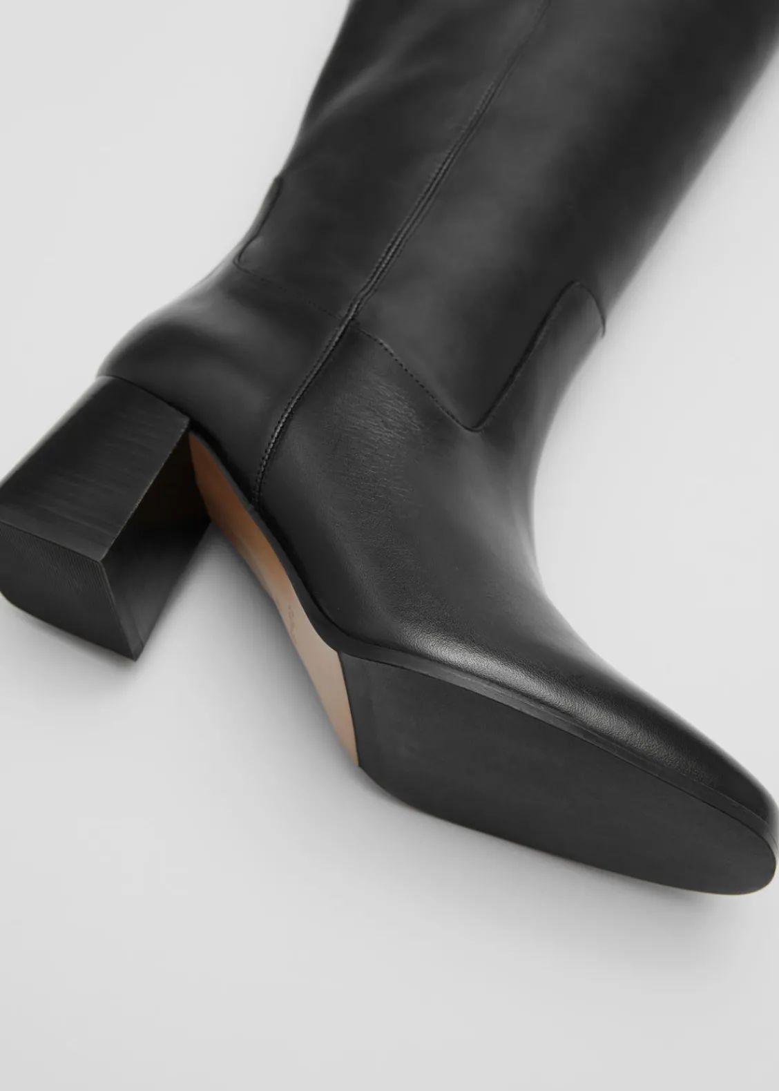 Clearance & Other Stories Bottes Hauteur Genou En Cuir