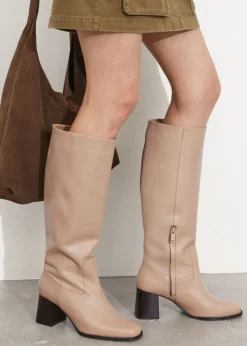Clearance & Other Stories Bottes Hauteur Genou En Cuir