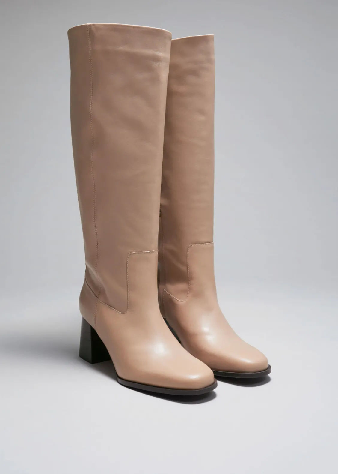 Clearance & Other Stories Bottes Hauteur Genou En Cuir