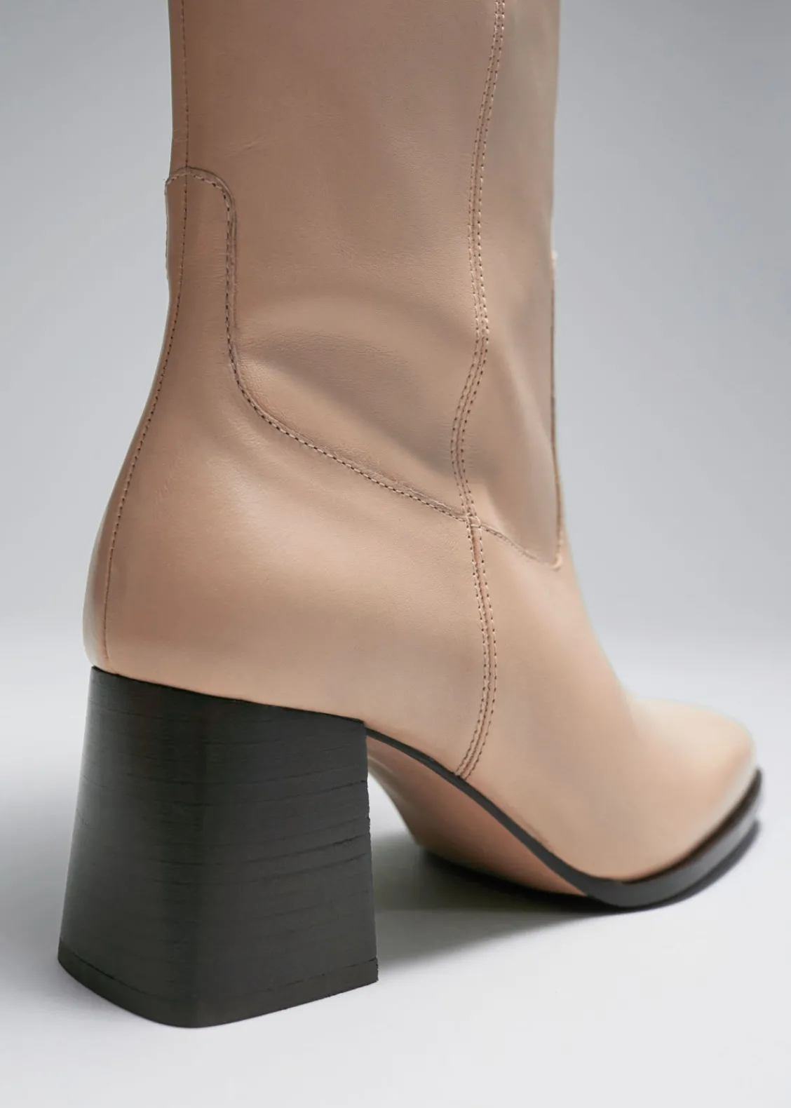 Clearance & Other Stories Bottes Hauteur Genou En Cuir