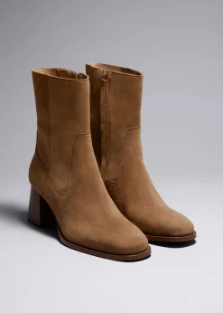 Store & Other Stories Bottines Classiques En Cuir