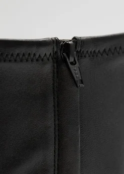 Online & Other Stories Bottines-chaussettes En Cuir