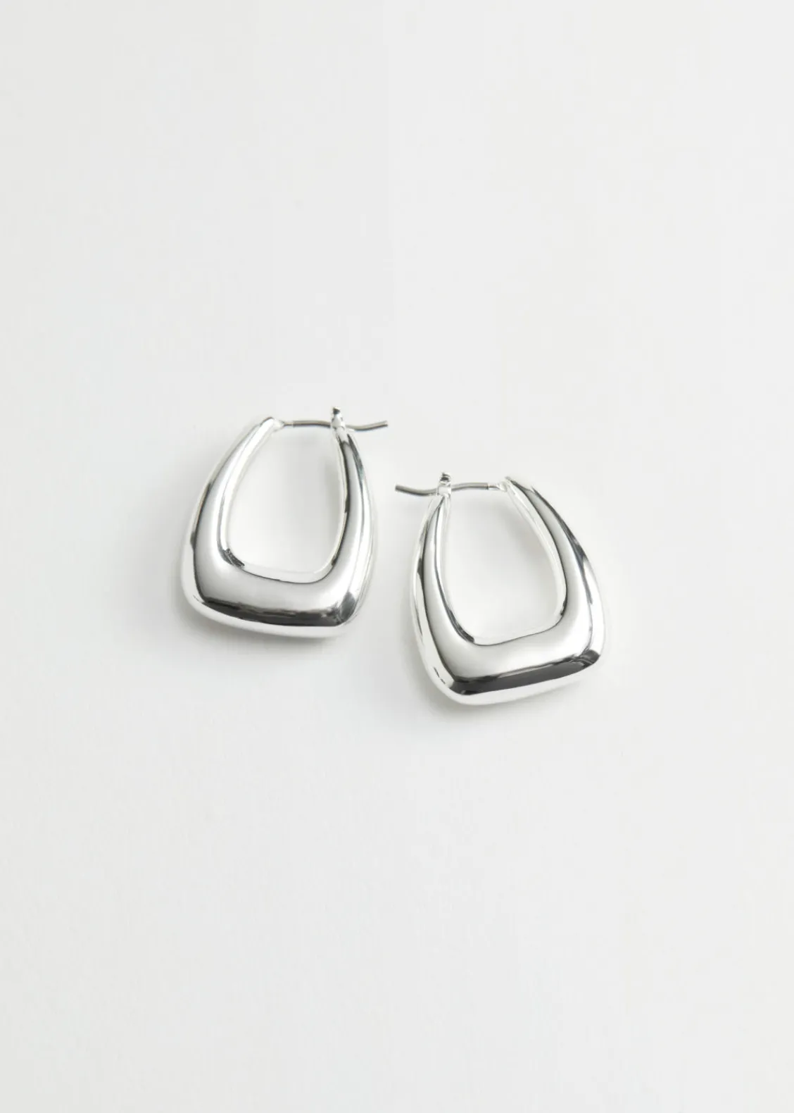 Store & Other Stories Boucles D’oreilles Créoles Ovales épaisses