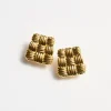 New & Other Stories Boucles D’oreilles Tressées Doré