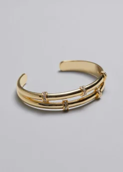 Store & Other Stories Bracelet Orné De Strass