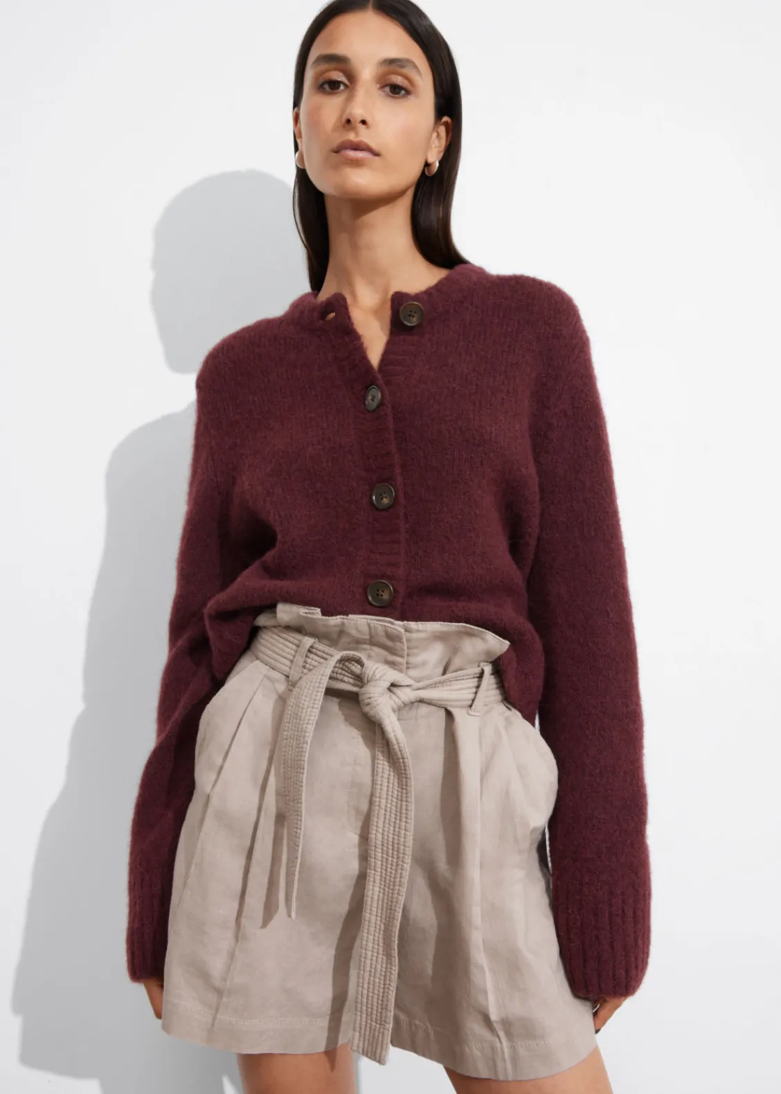 Best & Other Stories Cardigan Boutonné En Maille