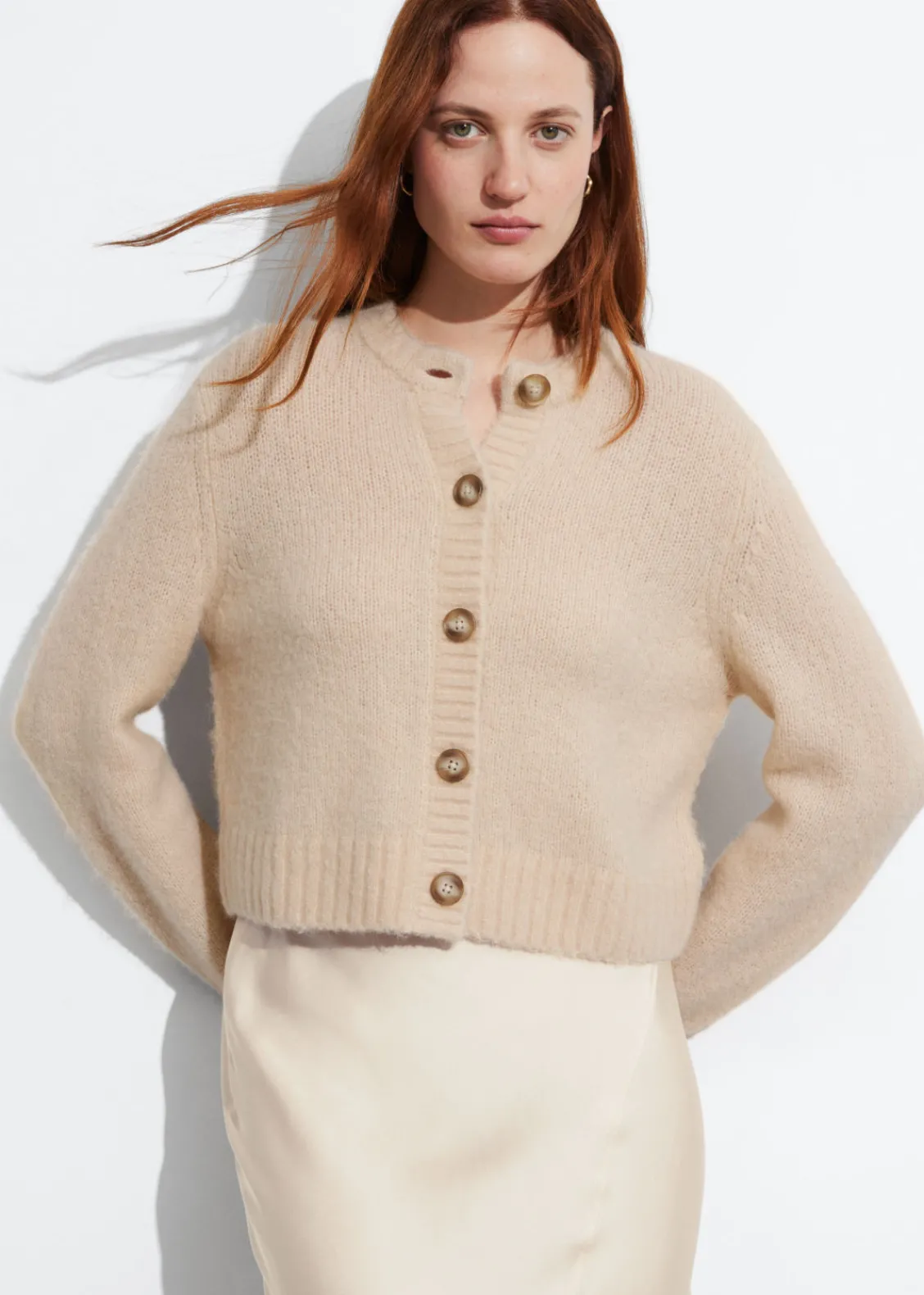 Best & Other Stories Cardigan Boutonné En Maille