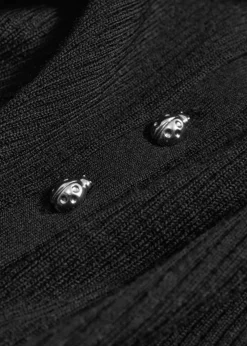 Flash Sale & Other Stories Cardigan Coccinelle En Mérinos Noir