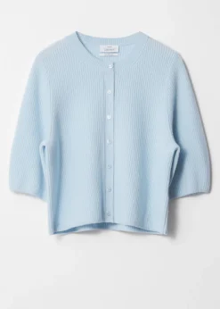 Flash Sale & Other Stories Cardigan En Laine Mérinos à Maille Côtelée