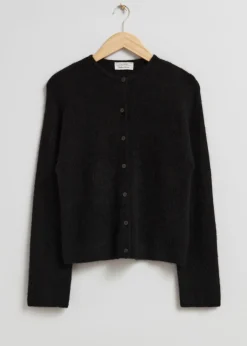 Outlet & Other Stories Cardigan En Maille D’alpaga Mélangé