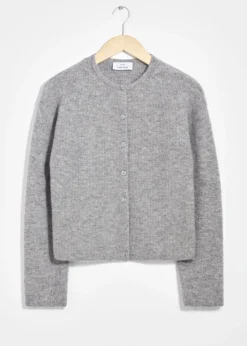 Outlet & Other Stories Cardigan En Maille D’alpaga Mélangé