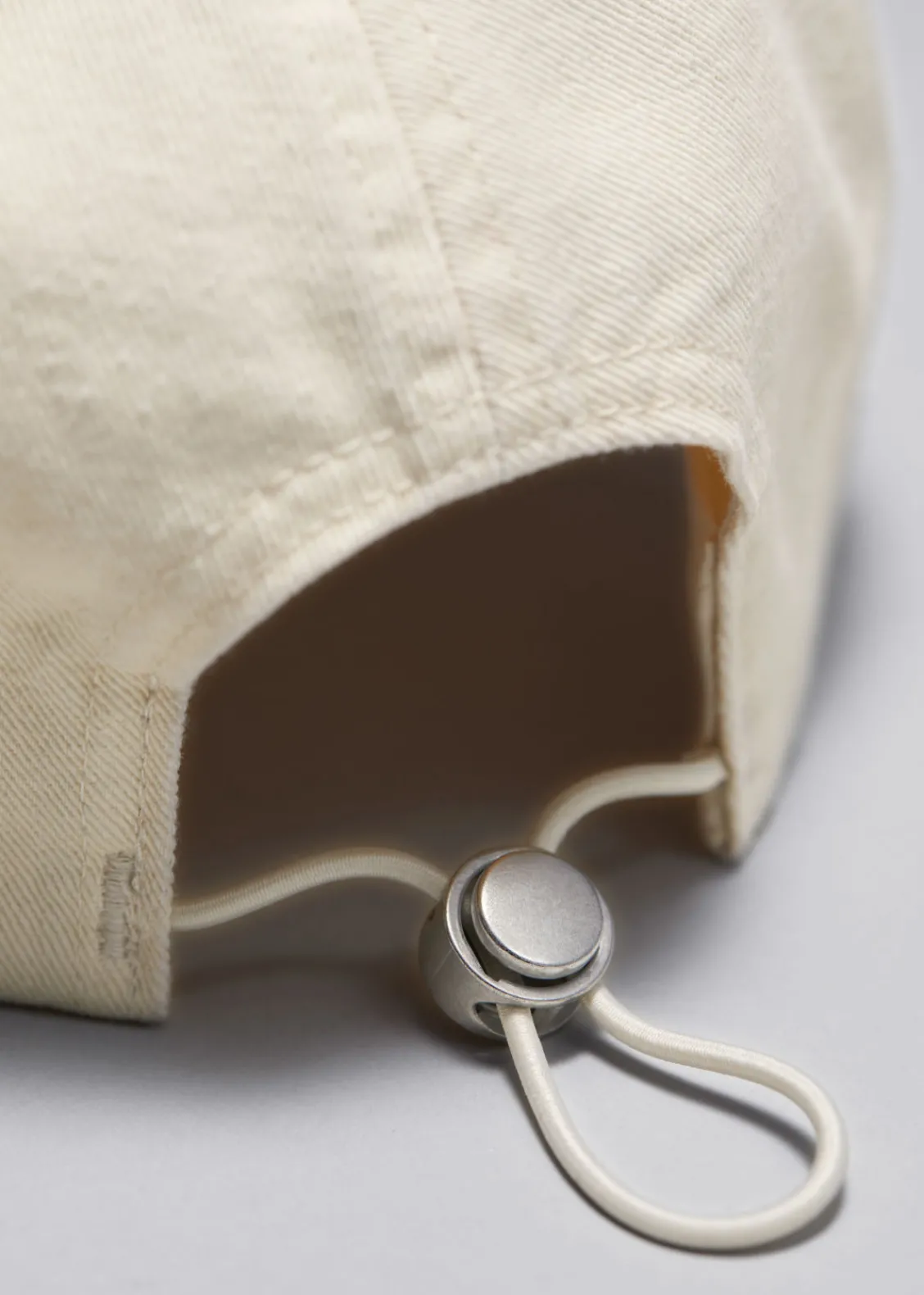 New & Other Stories Casquette De Baseball En Denim Décoloré