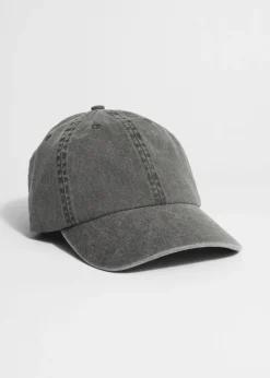 New & Other Stories Casquette De Baseball En Denim Décoloré