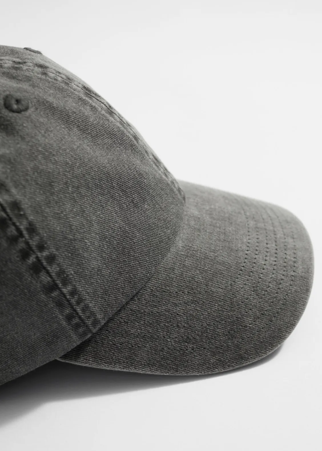 New & Other Stories Casquette De Baseball En Denim Décoloré