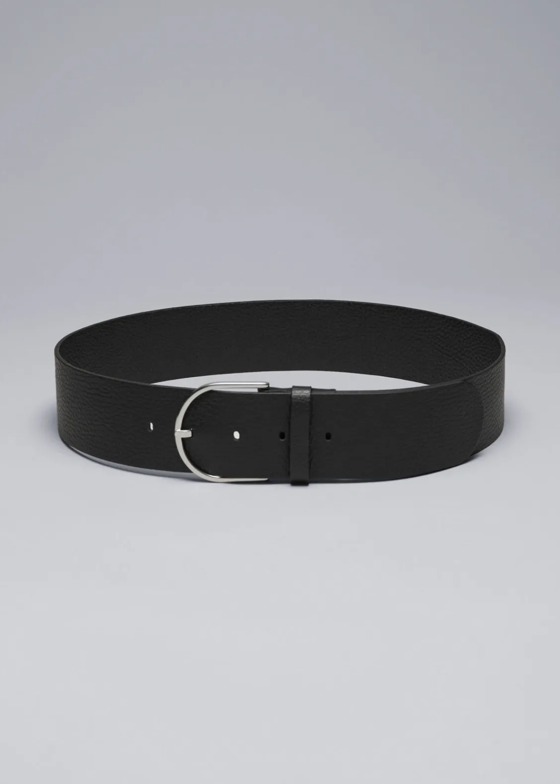 Shop & Other Stories Ceinture Taille Haute En Cuir Noir