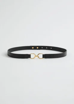 Online & Other Stories Ceinture Taille Mi-haute En Cuir