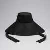 Outlet & Other Stories Chapeau De Soleil En Toile De Coton Noir
