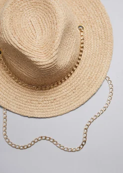 New & Other Stories Chapeau En Orné Paille