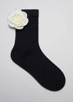 Fashion & Other Stories Chaussettes à Roses Appliquées