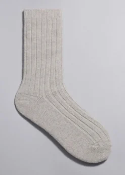 Cheap & Other Stories Chaussettes En Laine Douce