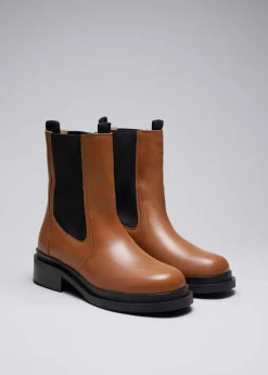 Discount & Other Stories Chelsea Boots En Cuir