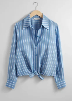 Store & Other Stories Chemise à Nouer Sur Le Devant